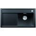 BLANCO ZENAR 5 S-F Zlewozmywak Silgranit PuraDur Czarny prawa 526048