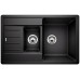 BLANCO LEGRA 6 S Compact Zlewozmywak Silgranit Czarny, odwracalny 526085