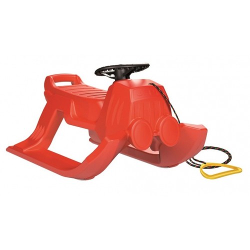 PROSPERPLAST JEPP Sledge, czerwony ISBJEPP PROSPERPLAST JEPP Sledge, czerwony ISBJEPP