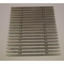 Boki kratka maskująca do konwektorów podłogowych PMO-18-200-13, poprzeczna,stal nierdzewna