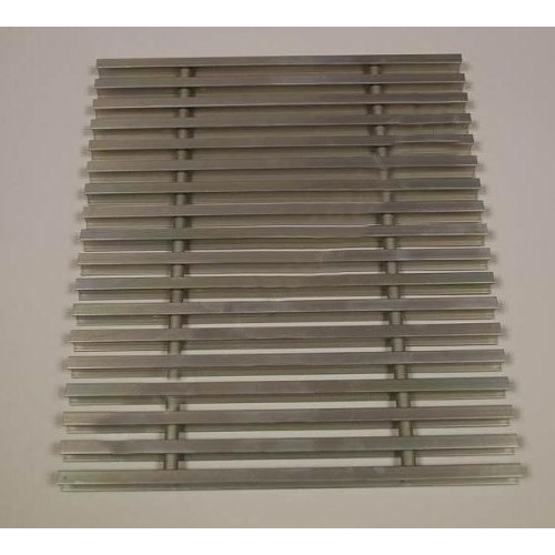 Boki kratka maskująca do konwektorów podłogowych PMO-18-200-13, poprzeczna,stal nierdzewna