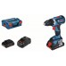 BOSCH GSR 18V-60 C Aku wiertarko-wkrętarka 2x 18V 4.0Ah, L-Boxx 06019G1108