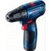 OUTLET BOSCH Aku wiertarko-wkrętarka+zestaw wierteł i bitów (2x2.0Ah Walizka) 06019G800