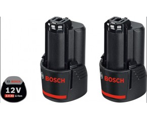 BOSCH 2 x GBA 12V 3.0Ah Professional Akumulator 1600A00X7D