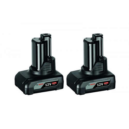 BOSCH 2× GBA 12V 6.0AH PROFESSIONAL Akumulator 1600A00X7M