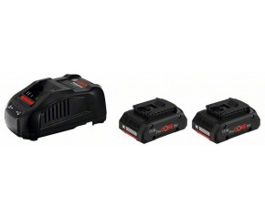 BOSCH 2x ProCORE18V 4.0Ah + GAL 1880 CV Zestaw startowy 1600A016GF