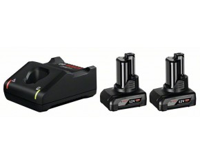 BOSCH Zestaw startowy 2x GBA 12V 6.0Ah + GAL 12V-40 1600A01B20