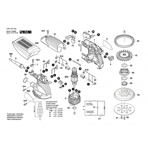 BOSCH Pojemnik Na Kurz GEX 125-1 AE 2609199176