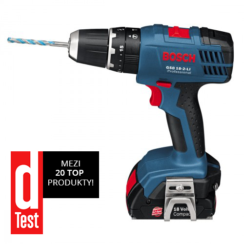 BOSCH GSB 18-2-LI Akumulatorowa wiertarko-wkrętarka udarowa 0.601.9D2.301