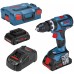 BOSCH GSB 18V-60 C Akumulatorowa wiertarko-wkrętarka udarowa, 2x 4,0Ah 06019G2107