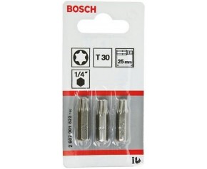 BOSCH Końcówka wkręcająca Extra Hart T30, 25 mm 2607001622