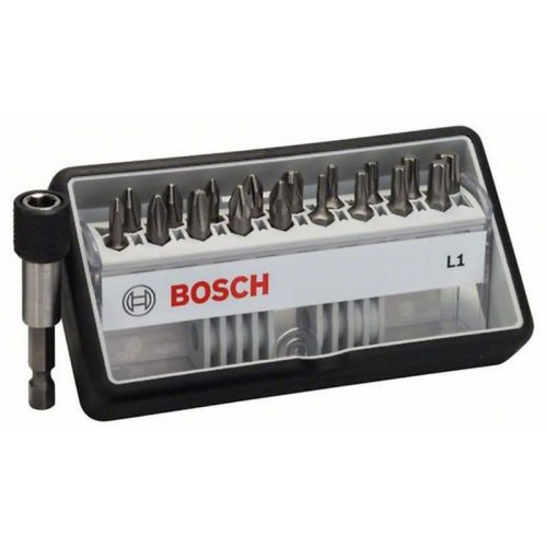 BOSCH 18+1-częściowy zestaw końcówek wkręcających Robust Line L Extra Hart 25 mm2607002567