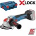 BOSCH GWX 18 V-10 C Aku szlifierka kątowa X-LOCK, 125 mm, bez baterii 06017B0200