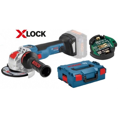 BOSCH GWX 18V-10 SC PROFESSIONAL Aku szlifierka kątowa X-LOCK, 125mm 06017B0400