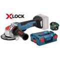 BOSCH GWX 18V-10 PSC Aku szlifierka kątowa X-LOCK, bez baterii 06017B0800