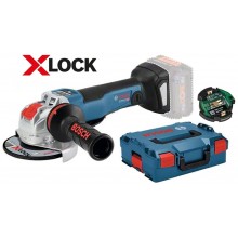 BOSCH GWX 18V-10 PSC Aku szlifierka kątowa X-LOCK, bez baterii 06017B0800