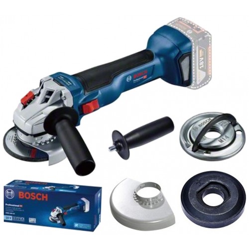 BOSCH GWS 18V-10 PROFESAkumulatorowa szlifierka kątowa 115mm, (Bez akumulatora) 06019J4000