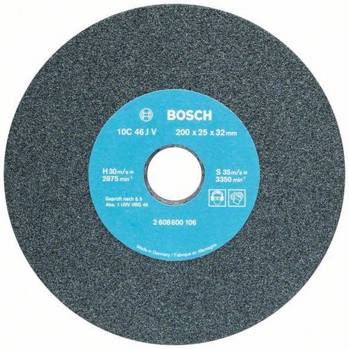 BOSCH tarcza szlifierska do szlifierek podwójnych 200mm, 32mm, 46 2608600106
