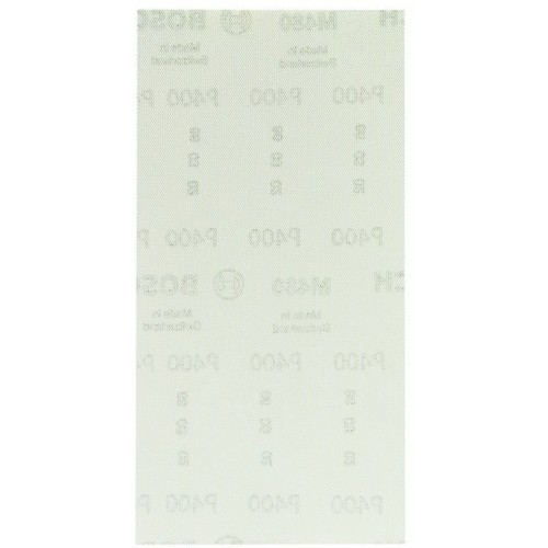 BOSCH siatki ścierne M480 do szlifierki orbitalnej, 115 x 230 mm, 400 2608621269