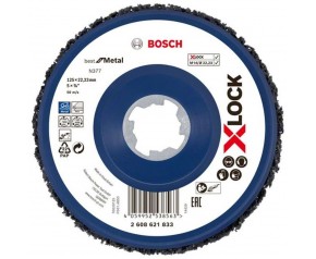 BOSCH X-LOCK N377 Metalowa tarcza ścierna 125x22, 23mm, 2608621833