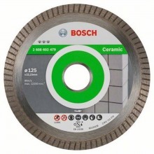 BOSCH Diamentowa tarcza tnąca Best for Ceramic Extra-Clean Turbo 125x22,23x1,4x7mm