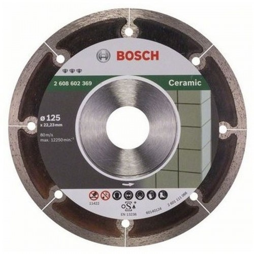 BOSCH Diamentowa tarcza tnąca Best for Ceramic Extraclean, 125x22,23x1,2x5mm 2608602369