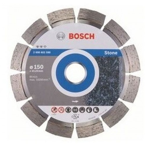 BOSCH Diamentowa tarcza tnąca Expert for Stone 150 x 22,23 x 2,4 x 12 mm 2608602590