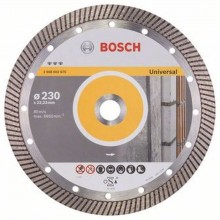 BOSCH Diamentowa tarcza tnąca Best for Universal Turbo 230 x 22,23 x 2,5 x 15 mm 260860267