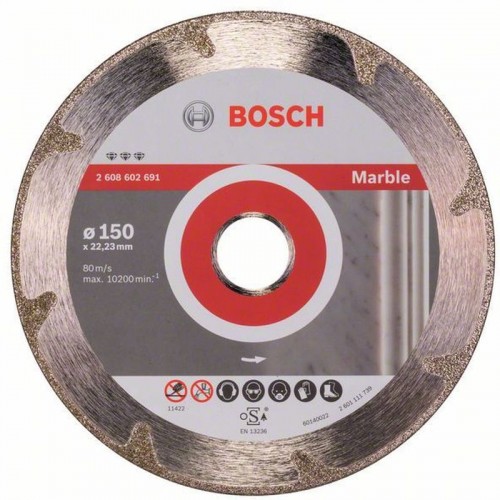 BOSCH Diamentowa tarcza tnąca Best for Marble 150 x 22,23 x 2,2 x 3 mm 2608602691