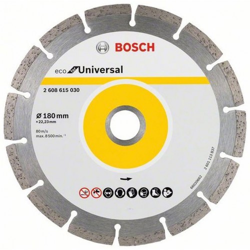 BOSCH ECO For Universal Tarcza tnąca diamentowa 180x22.23x2.2x7 mm 2608615030