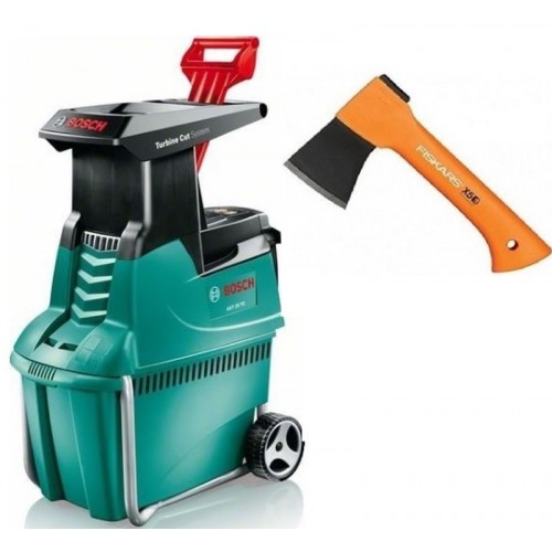 BOSCH Rozdrabniacz do gałęzi AXT 25TC + Fiskars X5 0600803309