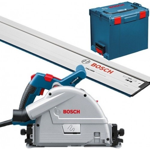 BOSCH ZESTAW Pilarka tarczowa GKT 55 GCE Professional + Szyna FSN 1,6 M, 0601675002