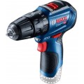 BOSCH GSB 12V-30 PROFESSIONAL Akumulatorowa wiertarko-wkrętarka udarowa 06019G9102