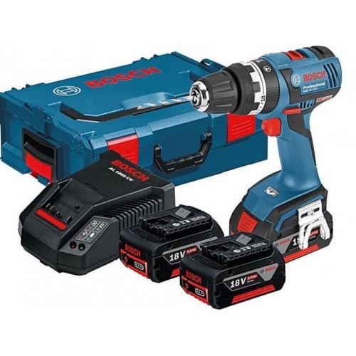 BOSCH GSB 18 V-EC Professional Akumulatorowa wiertarko-wkrętarka udarowa 06019E9101