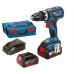 BOSCH GSB 18 V WE wkrętarka L-BOXX 2x 5,0 Ah, 06019E9104