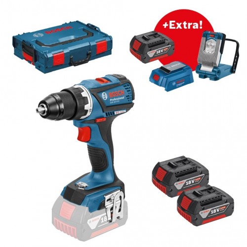 BOSCH GSR 18 V-EC akumul. wiertarko+wkrtarka , L-BOXX, 2x 5,0 Ah akumulator 06019E8104 BOSCH GSR 18 V-EC akumul. wiertarko+wkrtarka , L-BOXX, 2x 5,0 Ah akumulator 06019E8104