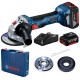 BOSCH GWS 180-LI PROFESSIONAL Akumulatorowa Szlifierka Kątowa, 18V 4.0Ah, 125mm 06019H9021