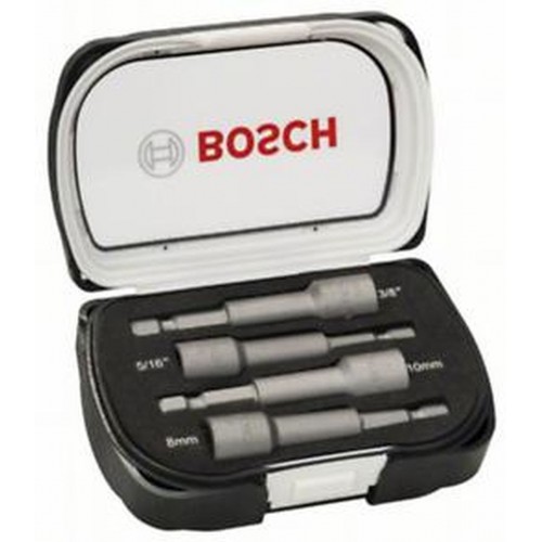 BOSCH 4-częściowy zestaw kluczy nasadowych 1/4" 2608551087