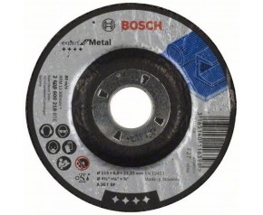 BOSCH Tarcza ścierna wygięta Expert for Metal A 30 T BF, 115 mm, 6,0 mm 2608600218