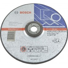 BOSCH Tarcza ścierna wygięta Expert for Metal A 30 T BF, 230 mm, 6,0 mm 2608600228