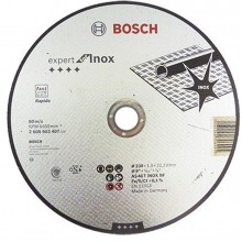 BOSCH Tarcza tnąca prosta Expert for Inox – Rapido AS 46 T INOX BF, 230 mm, 1,9 mm 2608603