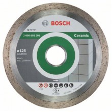 BOSCH Diamentowa tarcza tnąca Standard for Ceramic 125 x 22,23 x 1,6 x 7 mm 2608602202