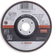Bosch Półelastyczna tarcza ścierna WA 46 BF, 125 mm, 3,0 mm 2608602218