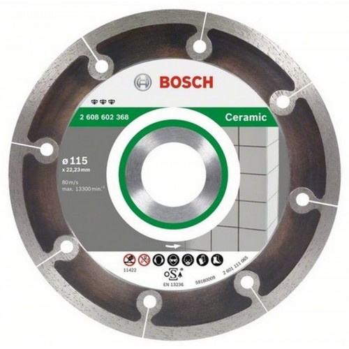 BOSCH Diamentowa tarcza tnąca Best for Ceramic Extraclean 115x22,23x1,2x5mm 2608602368