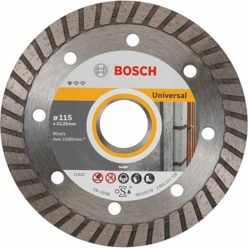 BOSCH Diamentowa tarcza tnąca Standard for Universal Turbo 115x22,23x2x10mm 2608602393