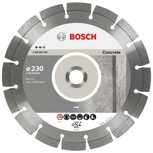 BOSCH Diamentowa tarcza tnąca Expert for Concrete 230 x 22,23 x 2,4 x 12 mm 2608602559