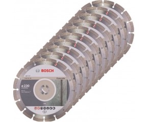 BOSCH Diamentowa tarcza tnąca Standard for Concrete 230x22,23x2,3x10mm, 10 szt 2608603243