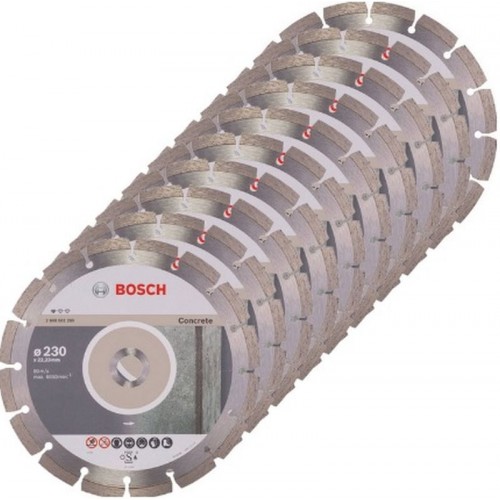 BOSCH Diamentowa tarcza tnąca Standard for Concrete 230x22,23x2,3x10mm, 10 szt 2608603243