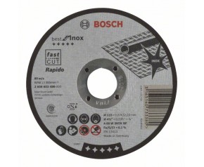 BOSCH A60WBF Inox Best tarcza korundowa 115x0.8mm, sztuk 1 2608603486