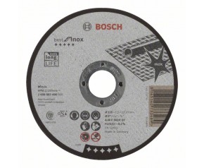 BOSCH Tarcza tnąca prosta Best for Inox,125mm,1,5mm, 2608603496